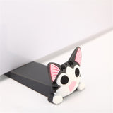 2pc/lot Baby Satefy Door Stopper Cartoon Animal Children Kids Silicone Holder Lock Safety Finger Protection Corner Guards