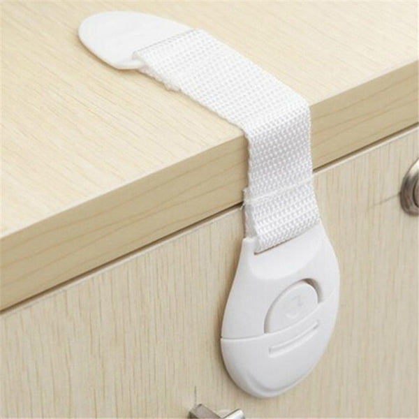 5Pcs/Lot Baby Safety Child Lock Plastic Drawer Door Cabinet Cupboard Safety Locks Protection from Children Baby Care Products