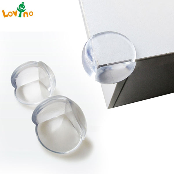 Lovyno 10/12Pcs Child Baby Safety Silicone Protector Table Corner Edge Protection Cover Children Anticollision Edge & Guards