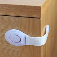 5pcs Baby Safety Drawer and Cabinet Lock Kids Proof Child Door Locks White Brown Cheap Stuff Newborn Protection Products